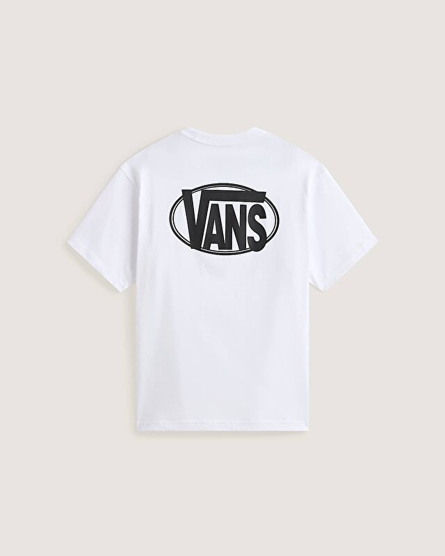 OVAL LOGO LOOSE TİŞÖRT White