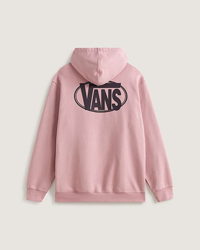 OVAL LOGO LOOSE KAPÜŞONLU ÜST Misty Mauve