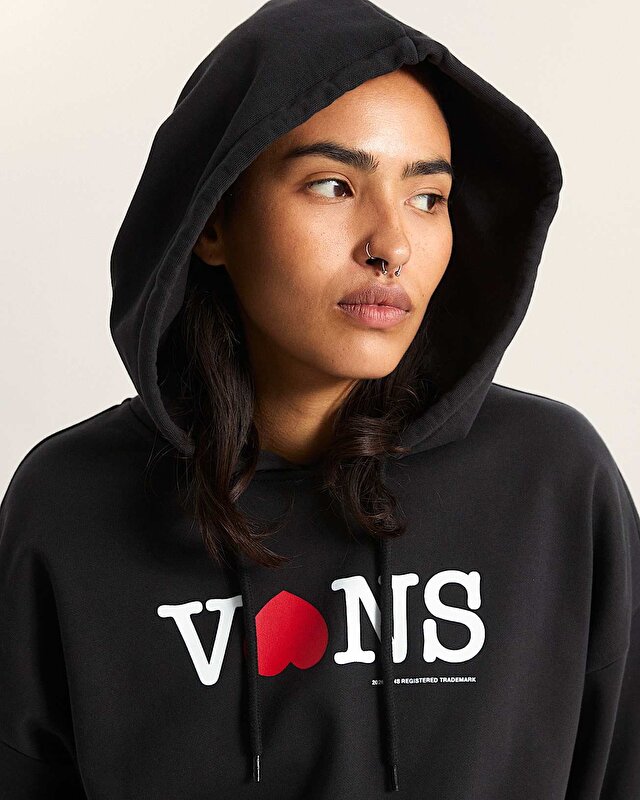 SOUVENIR PULLOVER KAPÜŞONLU ÜST Black