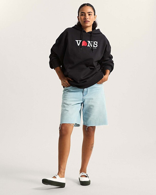 SOUVENIR PULLOVER KAPÜŞONLU ÜST Black