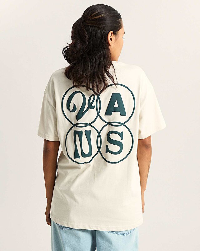 ELLIPSE OVERSIZE TİŞÖRT Oatmeal