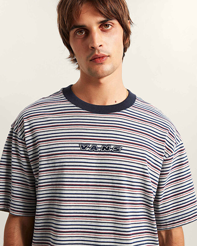 CAMERON STRIPE TİŞÖRT Parisian Night/Cmnththr