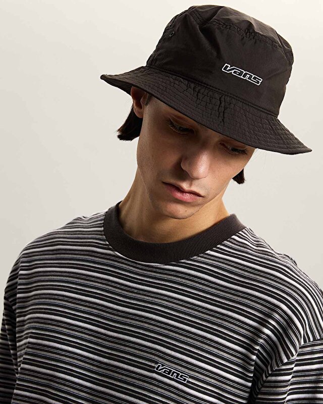 DROPPED V BUCKET ŞAPKA Faded Black