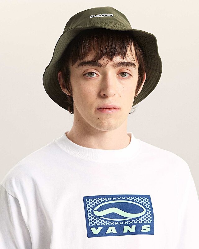 DROPPED V BUCKET ŞAPKA Mossy Olive