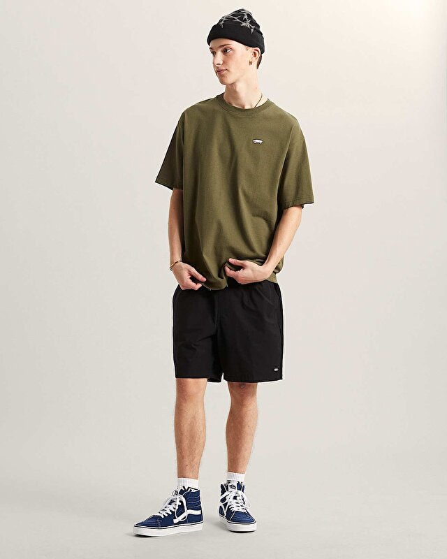 RANGE RELAXED SPORT ŞORT Black