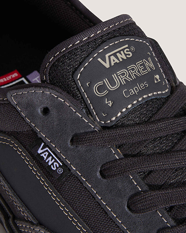 SKATE CURREN CAPLES AYAKKABI Charcoal/Black