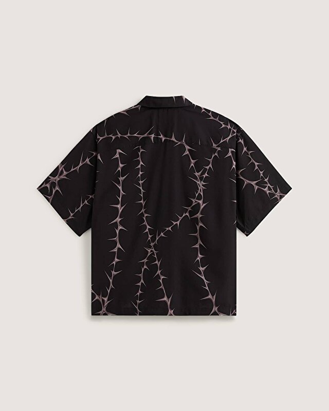 VAN DOREN PRINTED CAMP TİŞÖRT Black