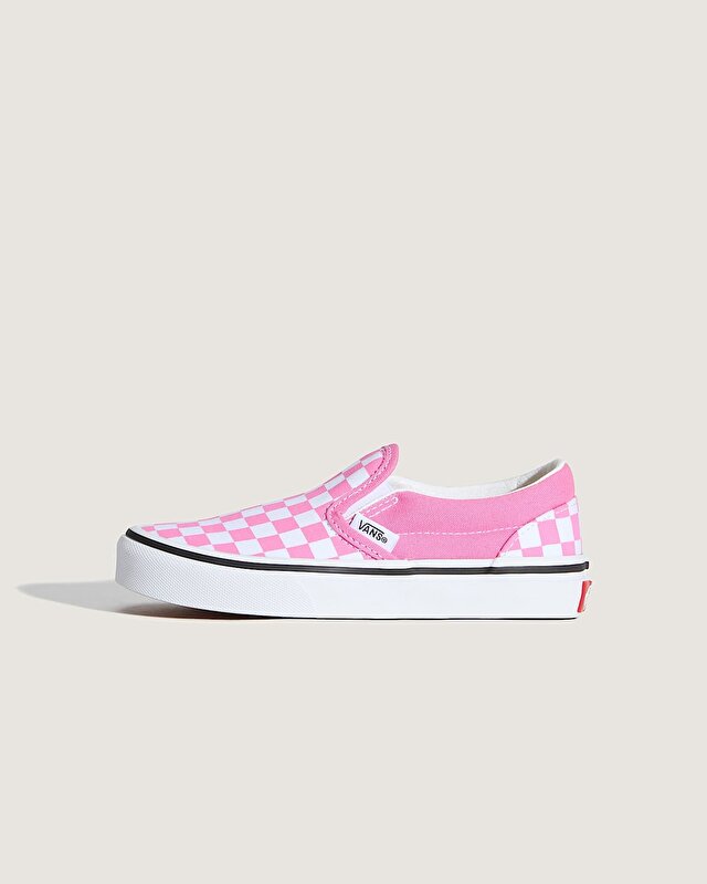 ÇOCUK CLASSIC SLIP-ON CHECKERBOARD AYAKKABI (4-8 YAŞ) Pink Fizz