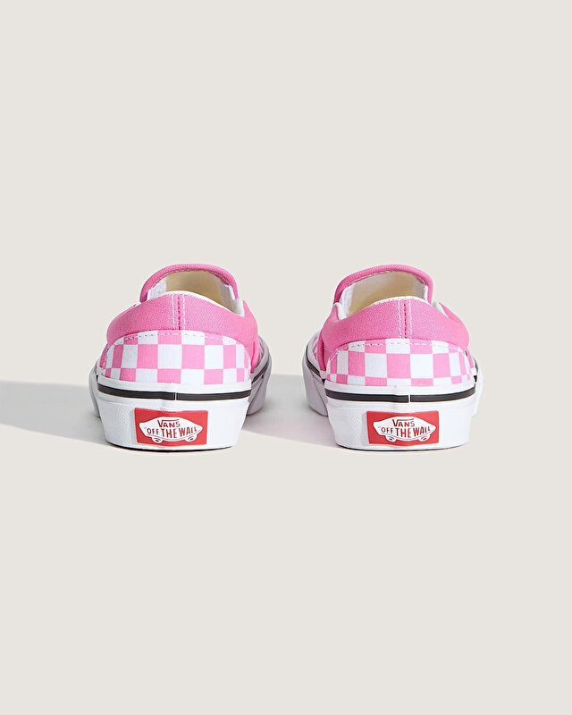 ÇOCUK CLASSIC SLIP-ON CHECKERBOARD AYAKKABI (4-8 YAŞ) Pink Fizz