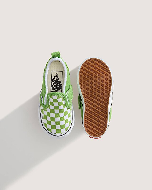 KÜÇÜK ÇOCUK CLASSIC SLIP-ON V CHECKERBOARD AYAKKABI (1-4 YAŞ) Lime Burst
