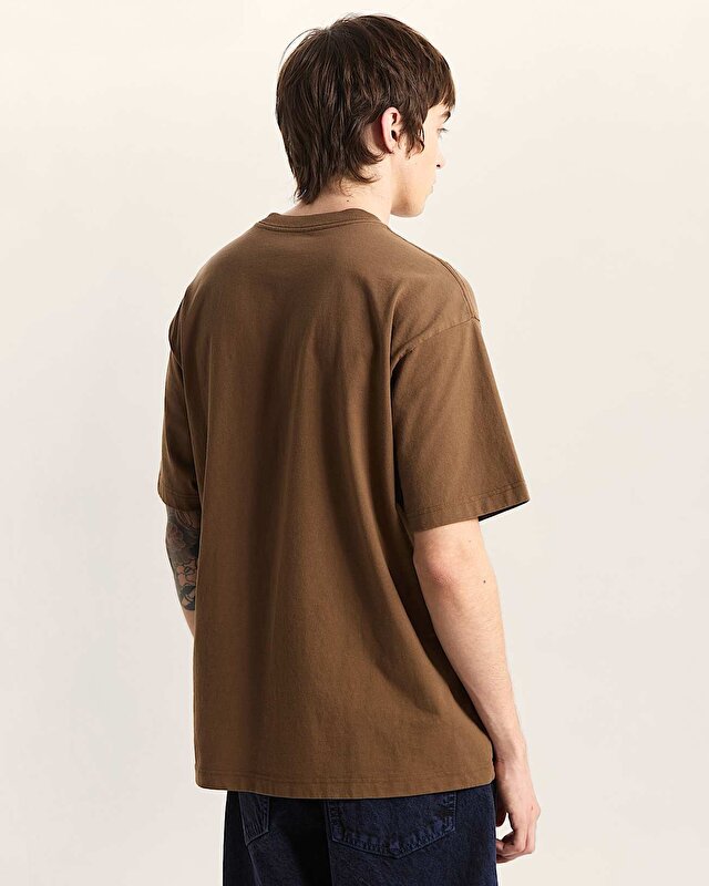 COMMITMENT 4 DUMMIES LOOSE TİŞÖRT Vintage Cocoa