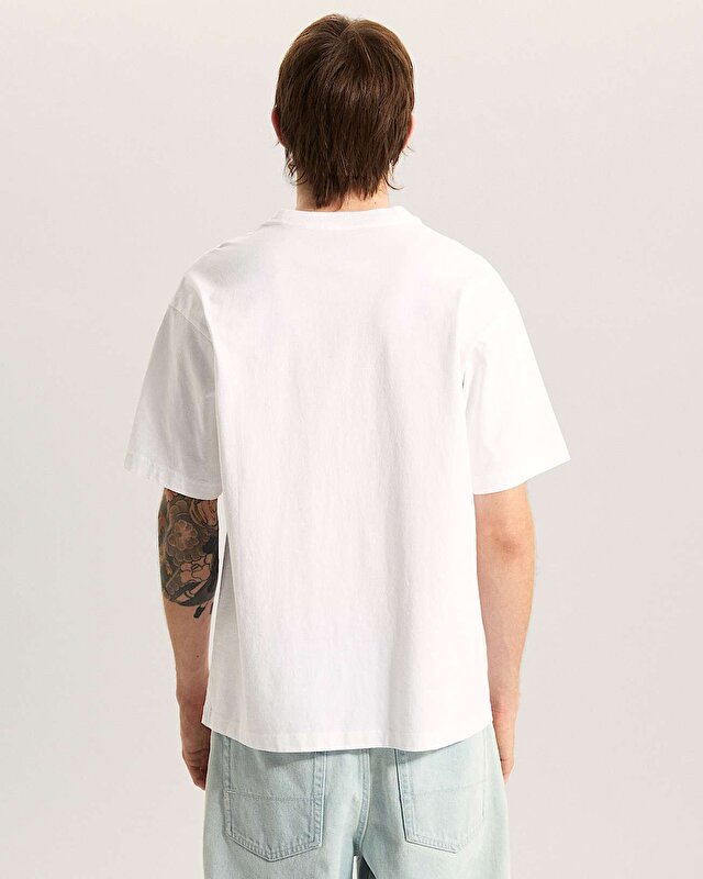 COMMITMENT 4 DUMMIES LOOSE TİŞÖRT White