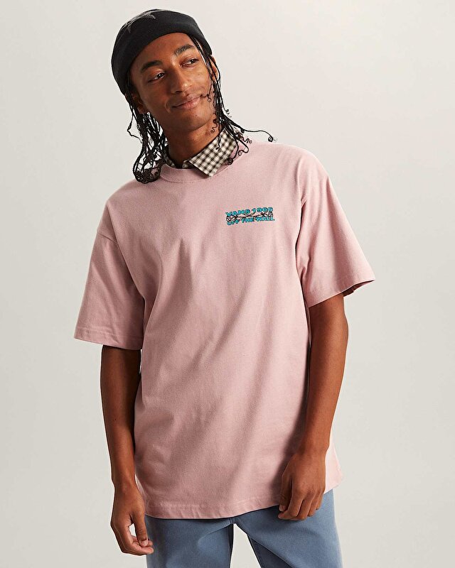 BARB PLATE LOOSE TİŞÖRT Misty Mauve