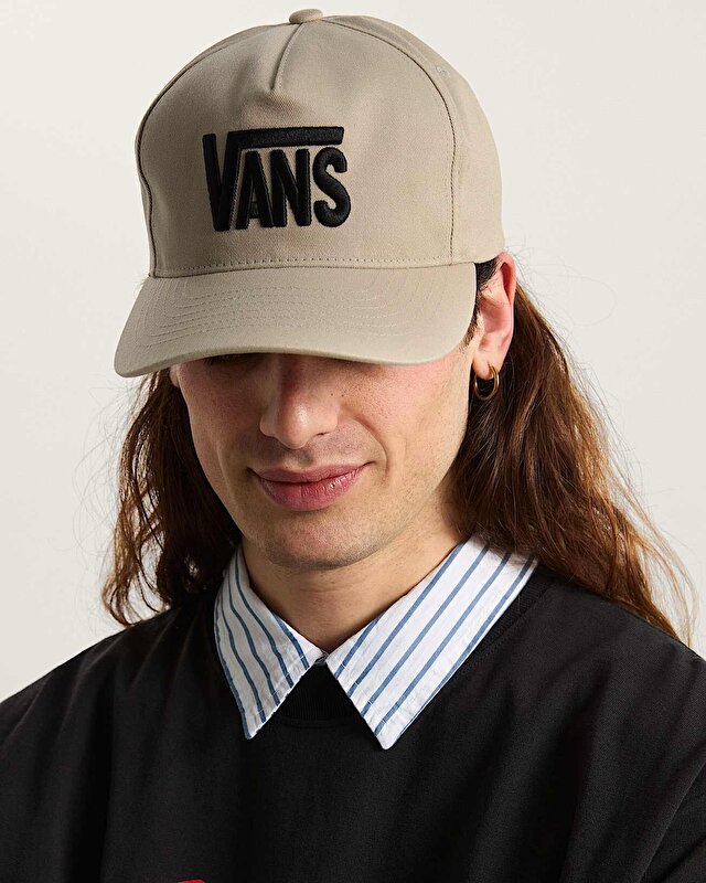 STRETCH LOGO SNAPBACK ŞAPKA Oatmeal