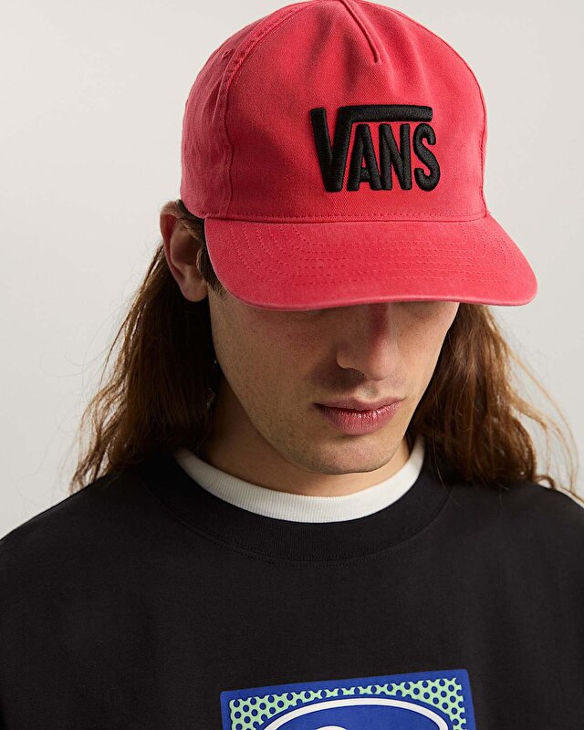 STRETCH LOGO SNAPBACK ŞAPKA Crimson Haze