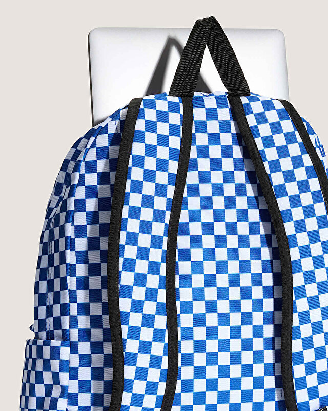 OLD SKOOL CHECK SIRT ÇANTASI Classic Blue