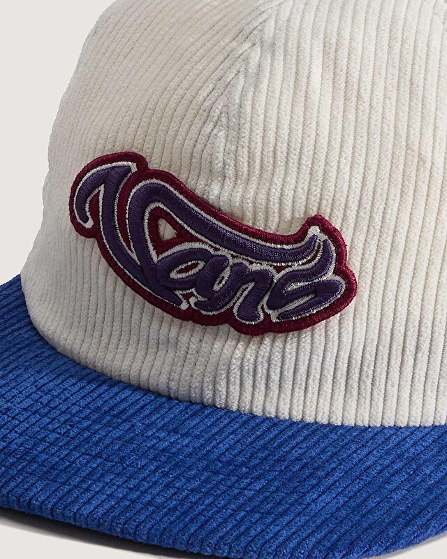 WAVY SCRIPT JOCKEY ŞAPKA True Blue