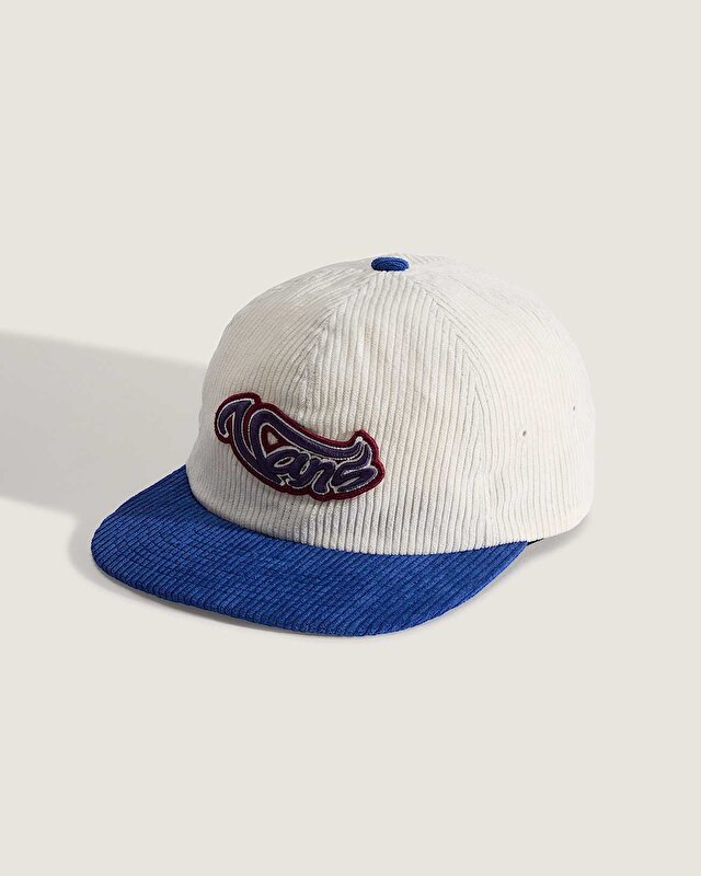 WAVY SCRIPT JOCKEY ŞAPKA True Blue