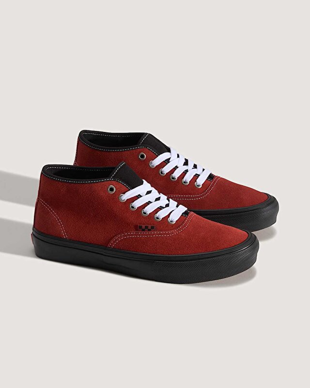 SKATE AUTHENTIC MID AYAKKABI Poppy Ember Red