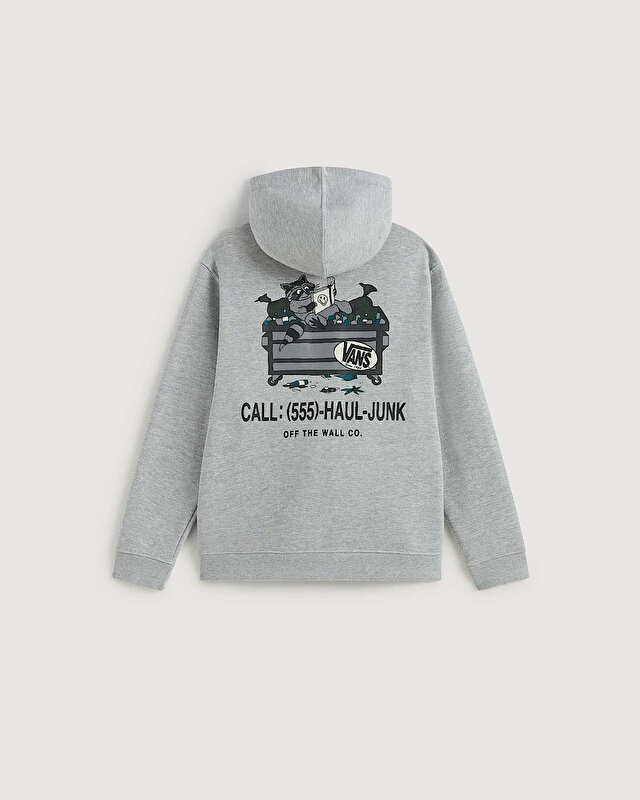 ÇOCUK DUMPSTER RACOON FARMUARLI KAPÜŞONLU ÜST Cement Heather