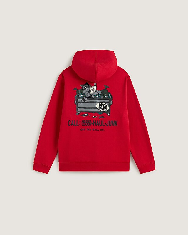 ÇOCUK DUMPSTER RACOON FARMUARLI KAPÜŞONLU ÜST Racing Red