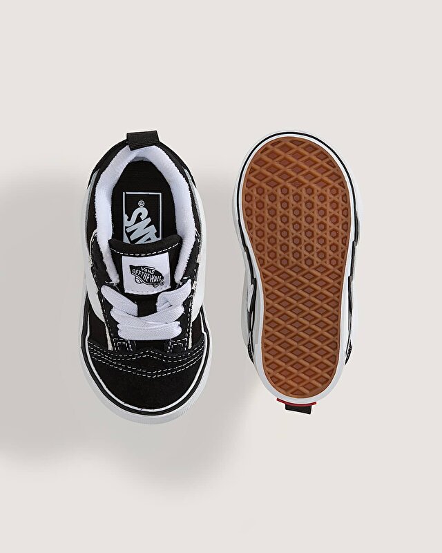 KÜÇÜK ÇOCUK KNU SKOOL ELASTIC LACE BOLT AYAKKABI (1-4 YAŞ) Black/White