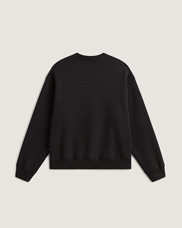 STRETCH LOGO SWEATSHIRT Black/White
