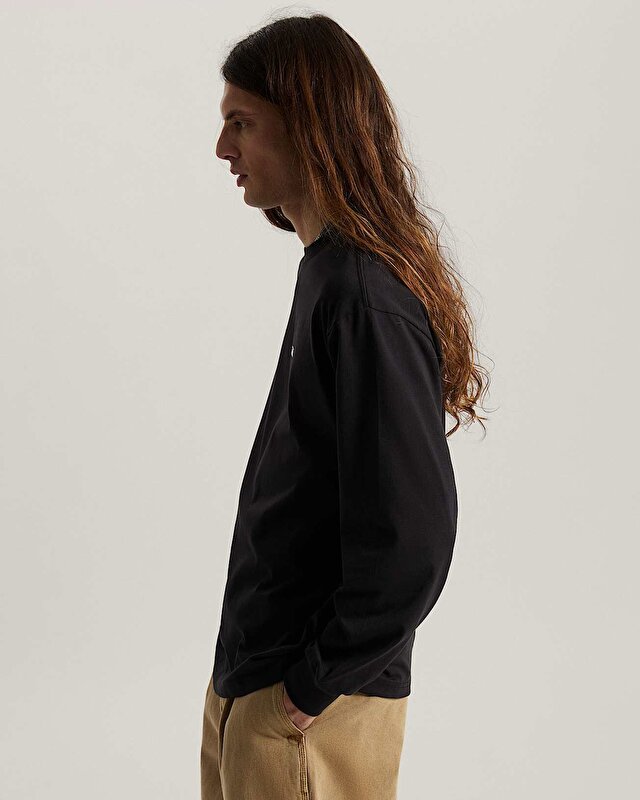 LEFT CHEST II LOOSE TİŞÖRT Black
