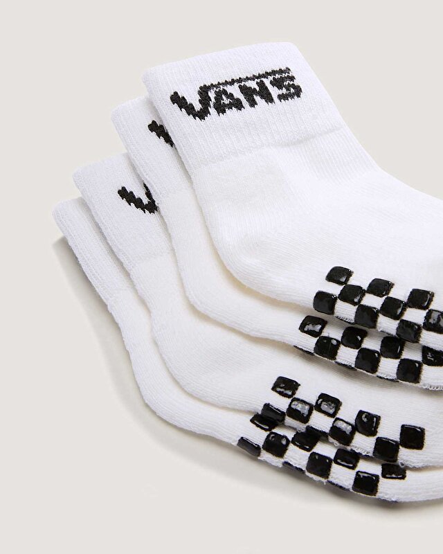 BEBEK CLASSIC CREW ÇORAP (0-1 YAŞ) (2 ÇİFT) White