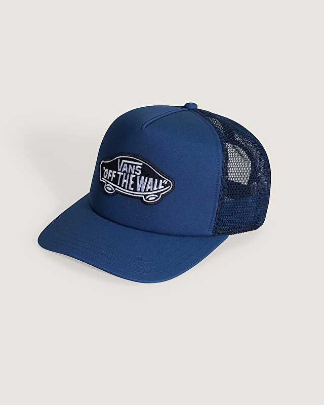 CLASSIC PATCH CURVED BILL TRUCKER ŞAPKA True Navy