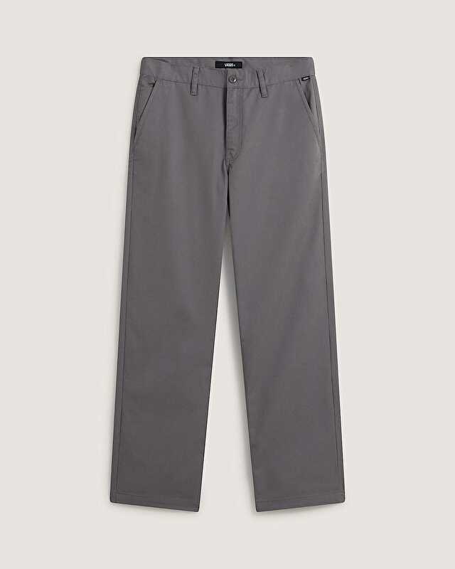 AUTHENTIC CHINO STRAIGHT PANTOLON Pewter