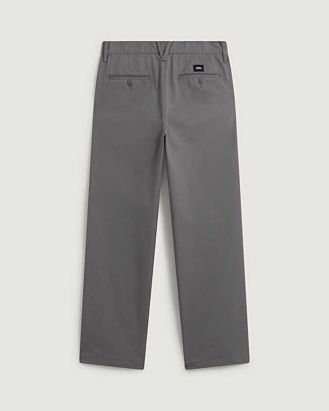 AUTHENTIC CHINO STRAIGHT PANTOLON Pewter