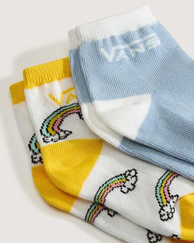 BEBEK TICKER CREW ÇORAP (2 ÇİFT) Soft Slate