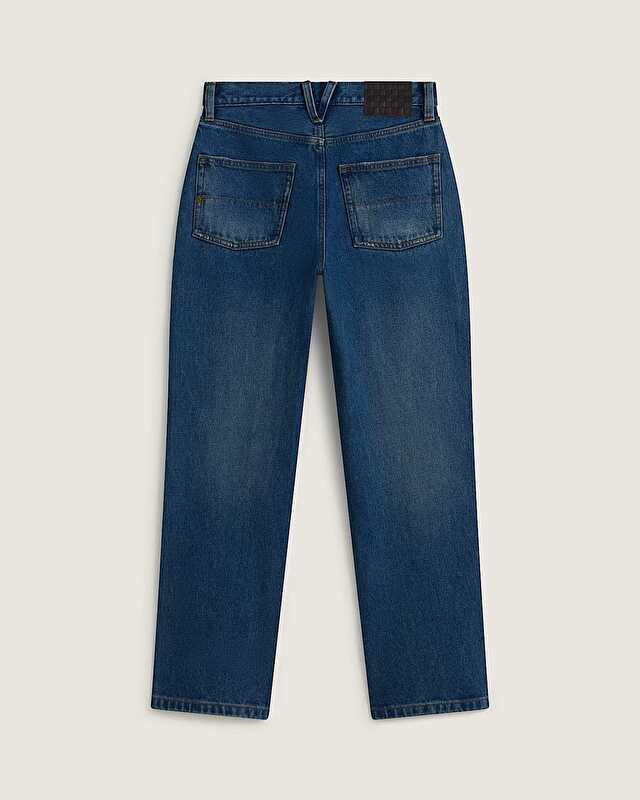 CHECK 5 MID RISE STRAIGHT PANTOLON Vintage Indigo