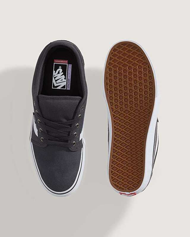 SKATE CHUKKA LOW SIDESTRIPE AYAKKABI Charcoal/White
