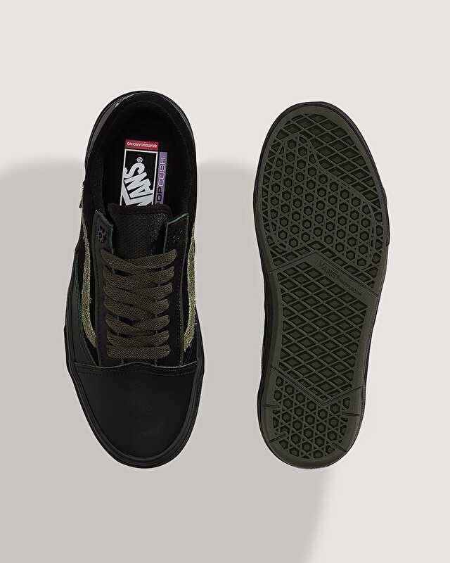 SKATE OLD SKOOL WAFFLECUP AYAKKABI Green/Black