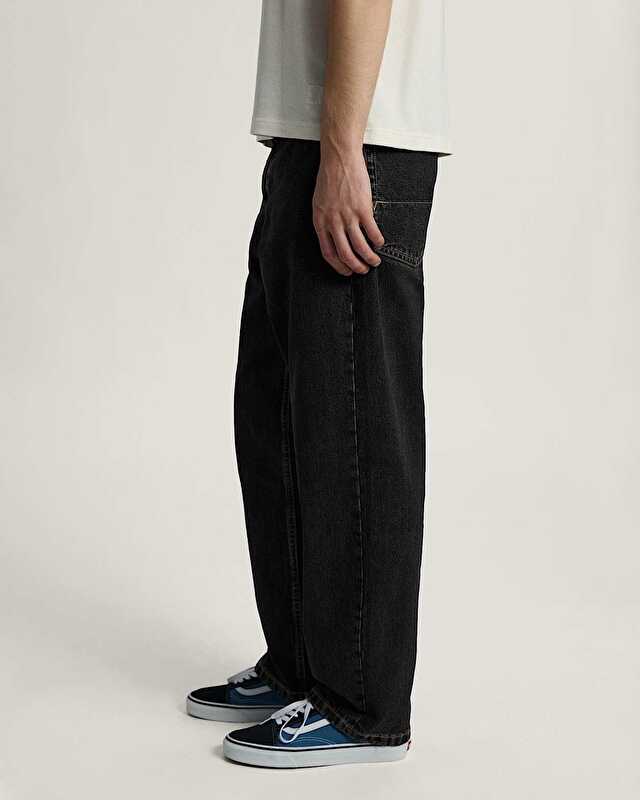 CHECK 5 STRAIGHT DENIM PANTOLON Washed Black