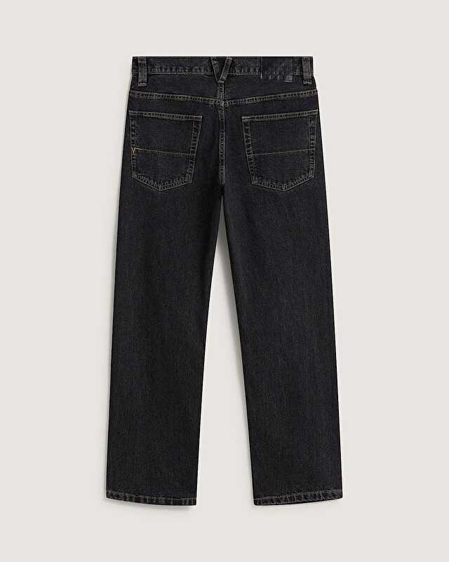 CHECK 5 STRAIGHT DENIM PANTOLON Washed Black
