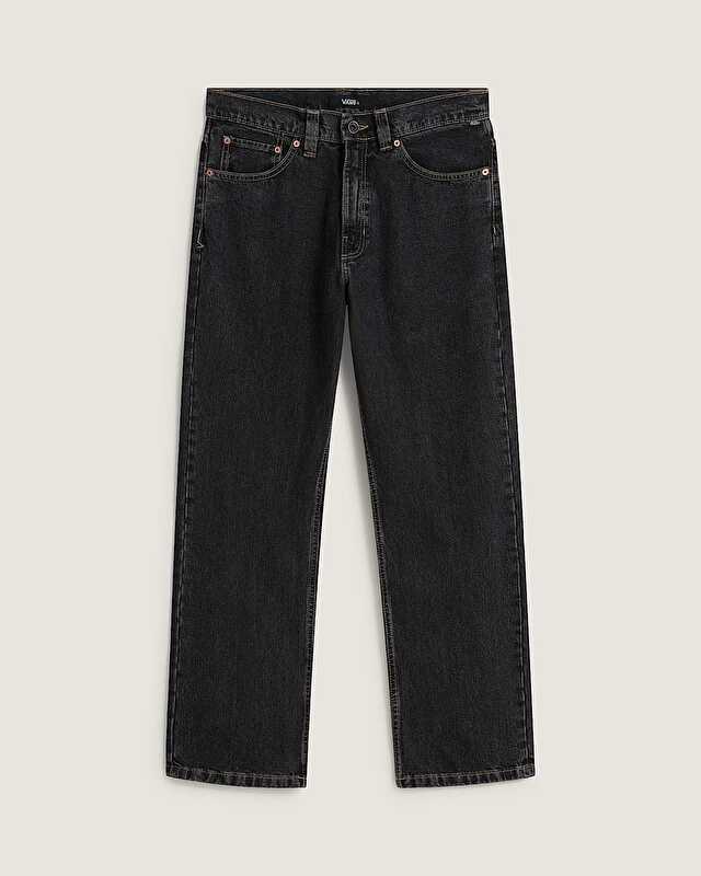 CHECK 5 STRAIGHT DENIM PANTOLON Washed Black
