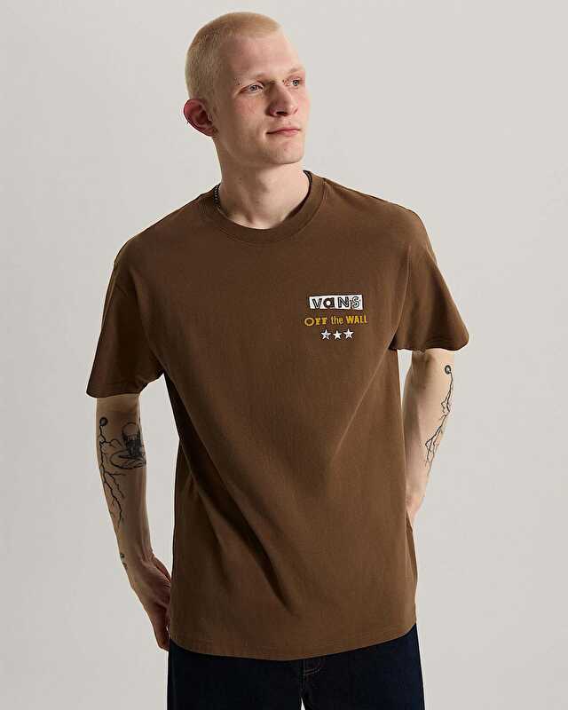 DISTORTED REALITY TİŞÖRT Vintage Cocoa