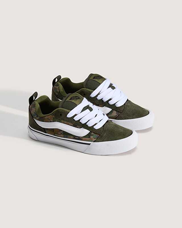GENÇ KNU SKOOL AYAKKABI (8-14 YAŞ) Obsidian Fern/Green