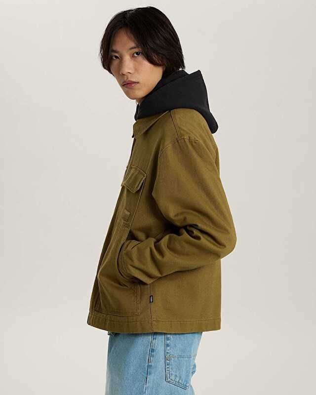 MCAVOY II ZIP STATION CEKET Olive Brown