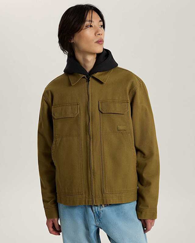 MCAVOY II ZIP STATION CEKET Olive Brown