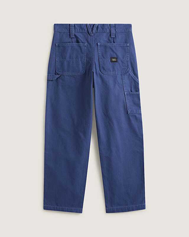 CHORE MID RISE STRAIGHT PANTOLON True Navy