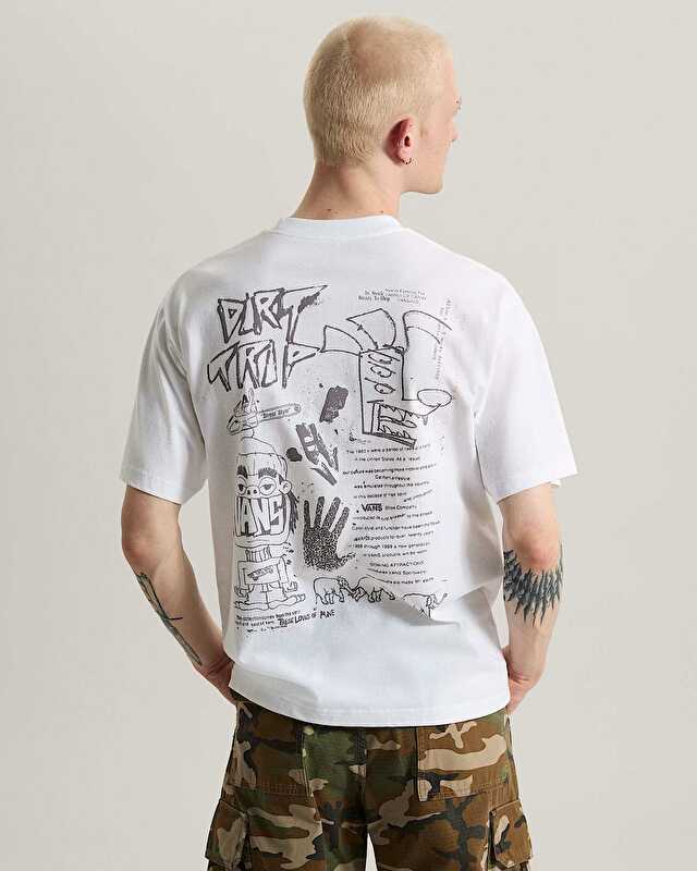 DIRT TRIP TİŞÖRT White