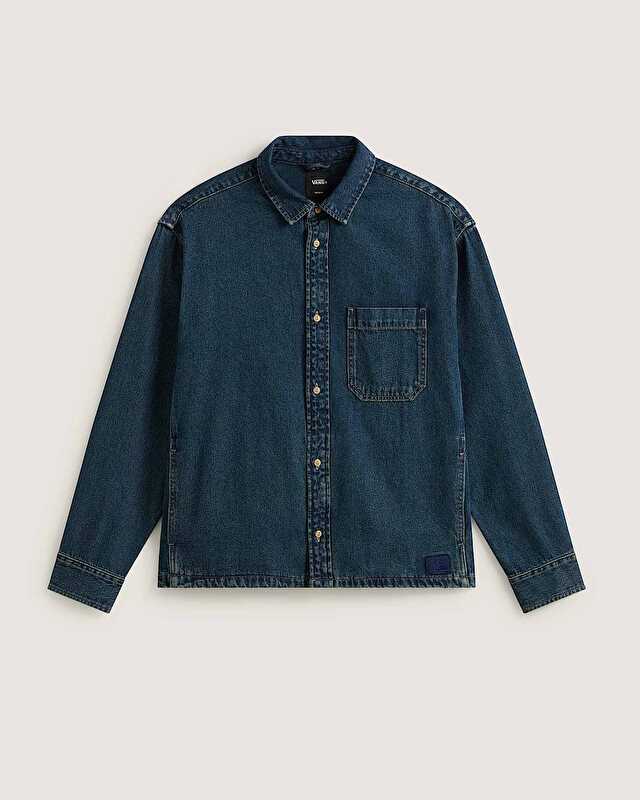 MARTINEZ DENIM GÖMLEK Vintage Indigo/Incense
