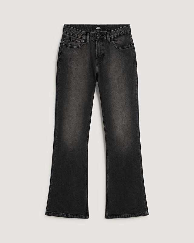 CHECK 5 MID RISE BOOT PANTOLON Washed Black