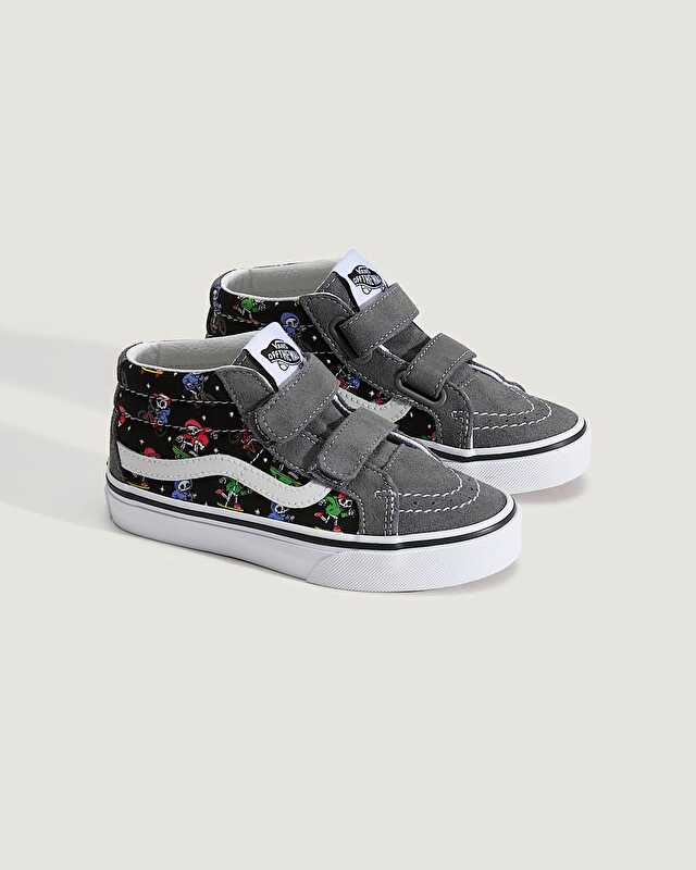 ÇOCUK SK8-MID REISSUE V AYAKKABI (4-8 YAŞ) Pewter/Black