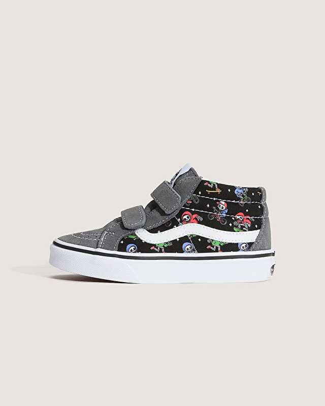 ÇOCUK SK8-MID REISSUE V AYAKKABI (4-8 YAŞ) Pewter/Black