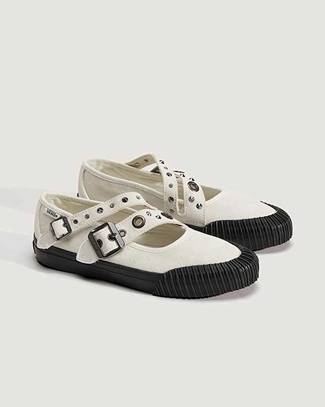 MARY JANE STRAPS AYAKKABI Marshmallow/Black